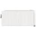 Noptieră 2 pcs Alb 39 x 34 x 16,5 cm Lemn masiv de pin - WALTI WALTI