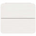 Noptieră cu sertar 2 pcs Alb 39 x 34 x 33 cm Lemn masiv de pin - WALTI WALTI