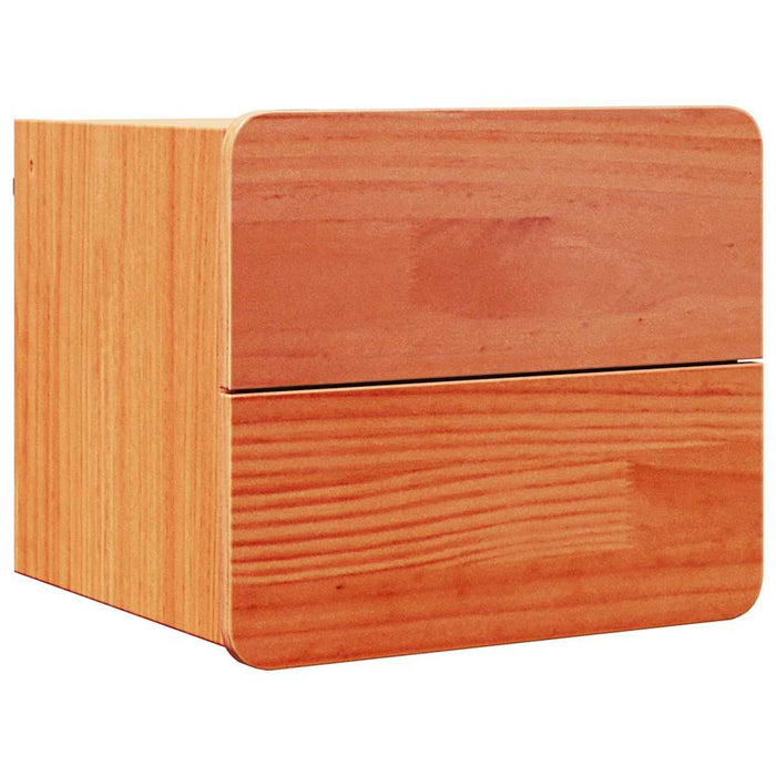 Noptieră Maroniu cerat 39 x 34 x 33 cm Lemn masiv de pin - WALTI WALTI