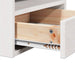 Noptieră 2 pcs Alb 38 x 36 x 29,5 cm Lemn masiv de pin - WALTI WALTI