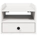 Noptieră 2 pcs Alb 38 x 36 x 29,5 cm Lemn masiv de pin - WALTI WALTI