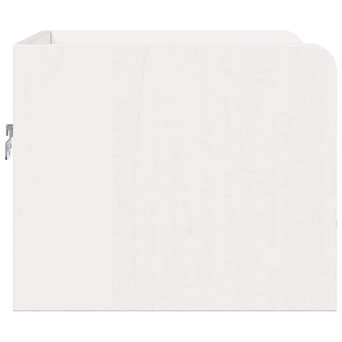 Noptieră 2 pcs Alb 38 x 36 x 29,5 cm Lemn masiv de pin - WALTI WALTI