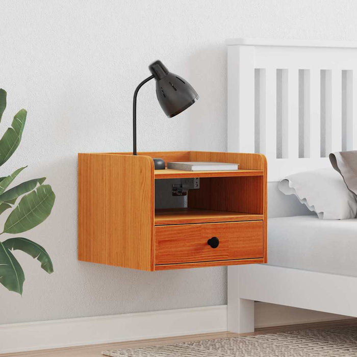 Noptieră Maroniu cerat 38 x 36 x 29,5 cm Lemn masiv de pin - WALTI WALTI