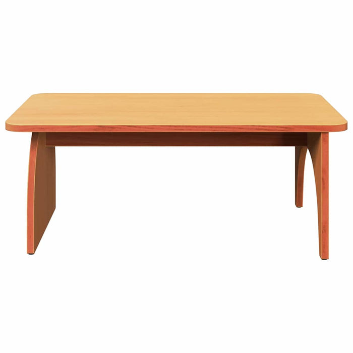 Masă de cafea Maroniu cerat 80 x 50 x 31 cm Lemn masiv de pin - WALTI WALTI