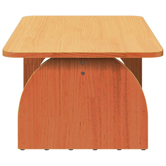 Masă de cafea Maroniu cerat 80 x 50 x 31 cm Lemn masiv de pin - WALTI WALTI