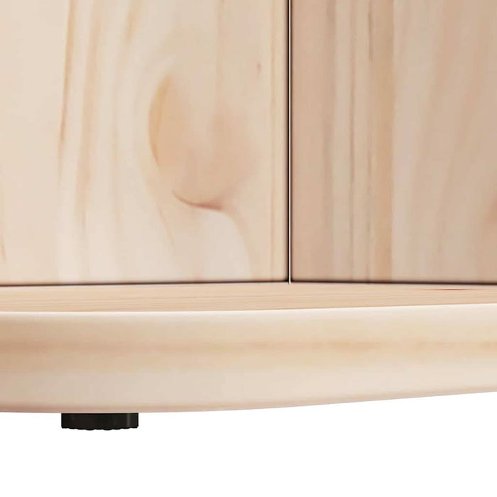 Masă de cafea natural 80 x 39,5 x 33,5 cm Lemn masiv de pin - WALTI WALTI