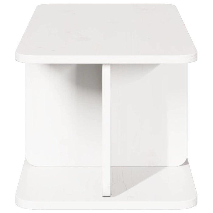 Masă de cafea Alb 80 x 39,5 x 33,5 cm Lemn masiv de pin - WALTI WALTI