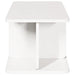 Masă de cafea Alb 80 x 39,5 x 33,5 cm Lemn masiv de pin - WALTI WALTI