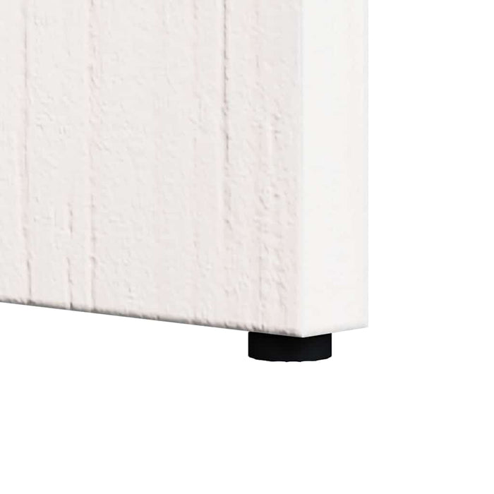 Masă de cafea Alb 50 x 40 x 50 cm Lemn masiv de pin WALTI