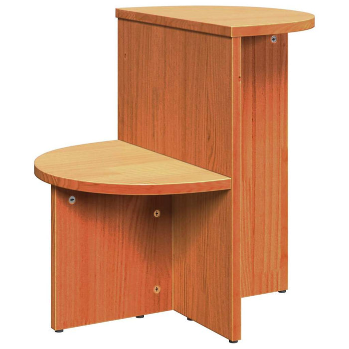Masă de cafea Maroniu cerat 50 x 40 x 50 cm Lemn masiv de pin - WALTI WALTI