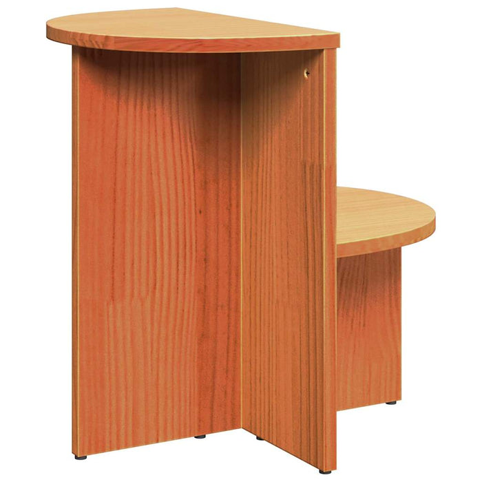 Masă de cafea Maroniu cerat 50 x 40 x 50 cm Lemn masiv de pin - WALTI WALTI