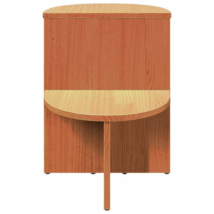 Masă de cafea Maroniu cerat 50 x 40 x 50 cm Lemn masiv de pin - WALTI WALTI