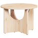 Masă de cafea natural 50 x 50 x 35 cm Lemn masiv de pin - WALTI WALTI