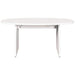 Masă de cafea Alb 80 x 40 x 35 cm Lemn de pin masiv - WALTI WALTI