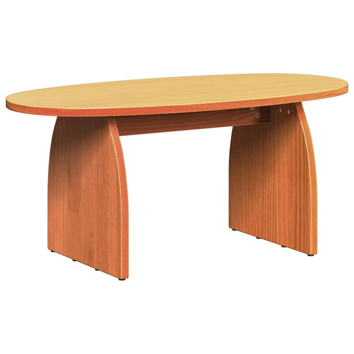 Masă de cafea Maroniu cerat 80 x 40 x 35 cm Lemn de pin masiv - WALTI WALTI