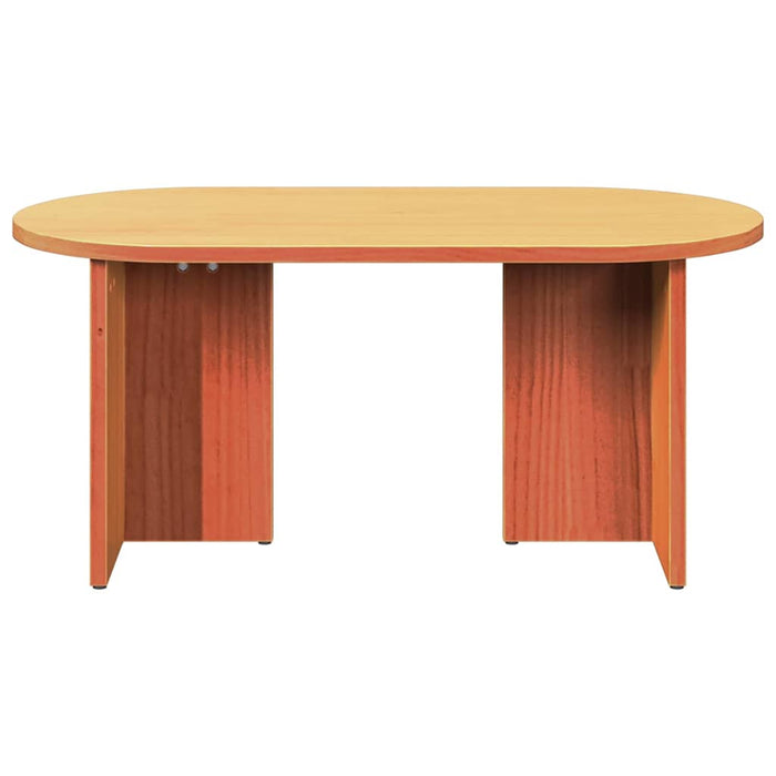 Masă de cafea Maroniu cerat 80 x 39,5 x 35 cm Lemn masiv de pin - WALTI WALTI