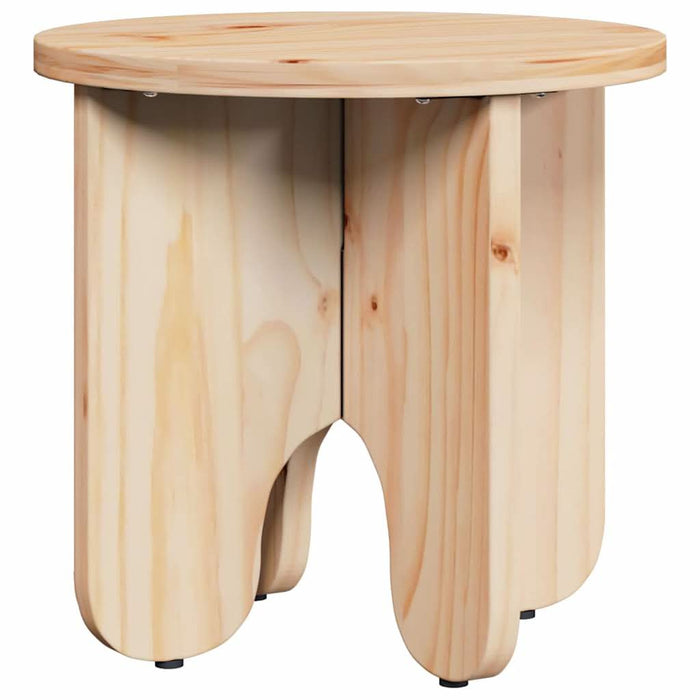 Masă de cafea 2 pcs natural Lemn masiv de pin - WALTI WALTI