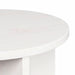 Masă de cafea 2 pcs Alb Lemn masiv de pin - WALTI WALTI