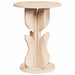Masă de cafea natural 39,5 x 39,5 x 53,5 cm Lemn masiv de pin - WALTI WALTI