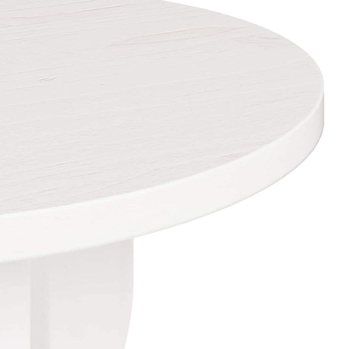 Masă de cafea Alb 39,5 x 39,5 x 53,5 cm Lemn masiv de pin - WALTI WALTI