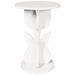 Masă de cafea Alb 39,5 x 39,5 x 53,5 cm Lemn masiv de pin - WALTI WALTI