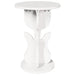 Masă de cafea Alb 39,5 x 39,5 x 53,5 cm Lemn masiv de pin - WALTI WALTI