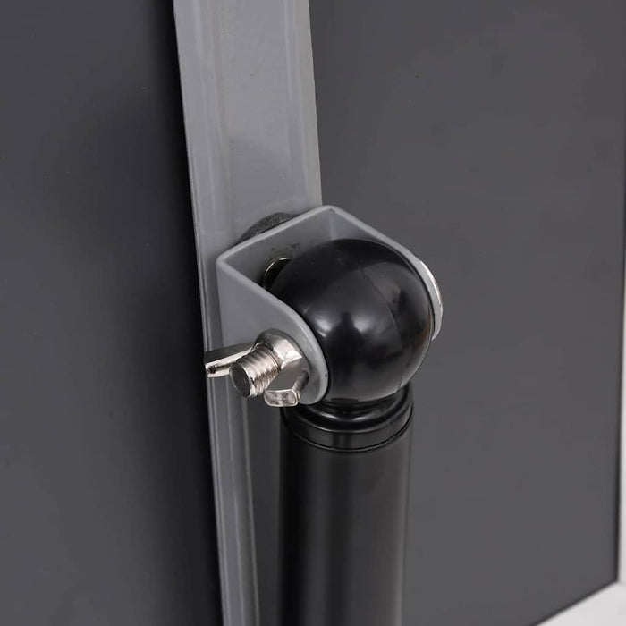 Suporturi pentru postere 2 pcs Negru 45 x 32,7 x 108 cm - WALTI WALTI
