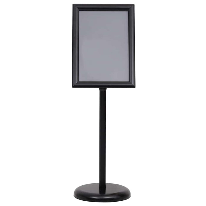 Suporturi pentru postere 2 pcs Negru 45 x 32,7 x 108 cm - WALTI WALTI