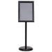 Suporturi pentru postere 2 pcs Negru 45 x 32,7 x 108 cm - WALTI WALTI