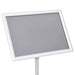 Suporturi pentru postere 2 pcs Argintiu 45 x 32,7 x 108 cm - WALTI WALTI