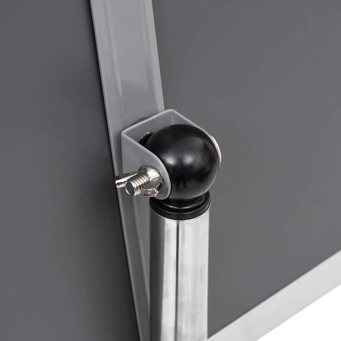 Suporturi pentru postere 2 pcs Argintiu 32.7 x 24 x 108 cm - WALTI WALTI