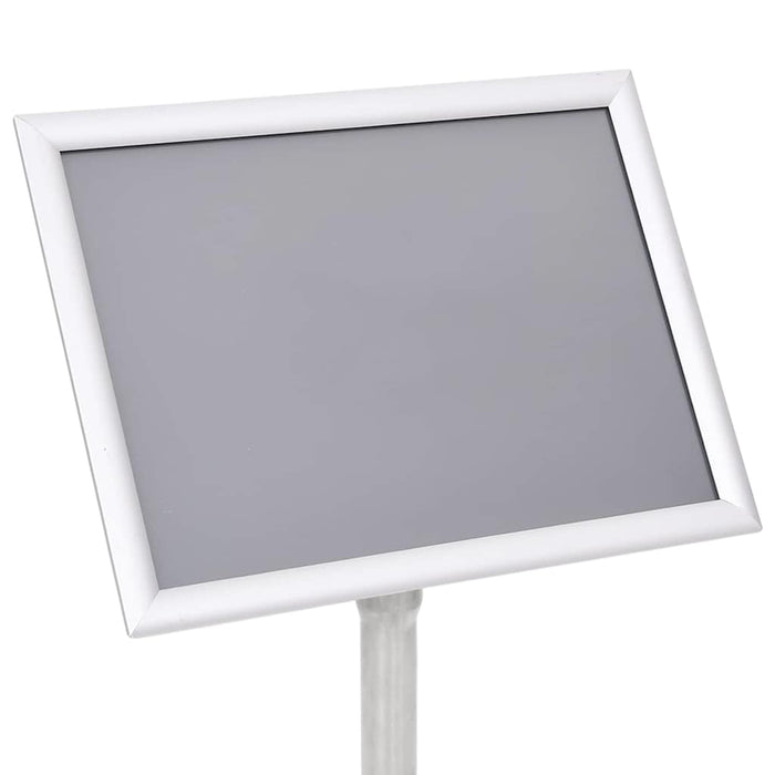 Suporturi pentru postere 2 pcs Argintiu 32.7 x 24 x 108 cm - WALTI WALTI
