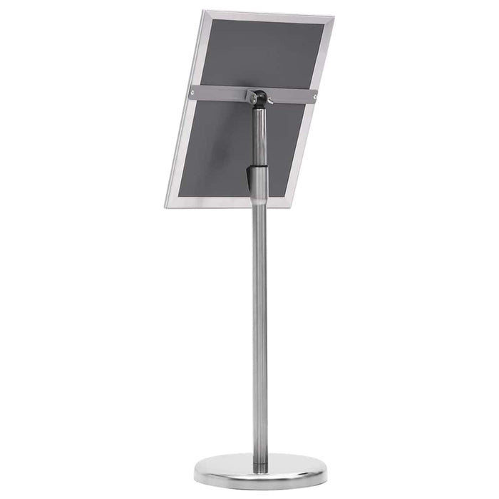 Suporturi pentru postere 2 pcs Argintiu 32.7 x 24 x 108 cm - WALTI WALTI