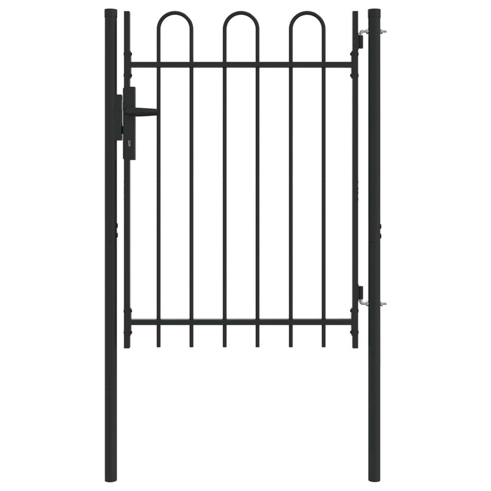 Poartă de gard BOXTEL 103 x 175 cm Oțel vopsit electrostatic WALTI