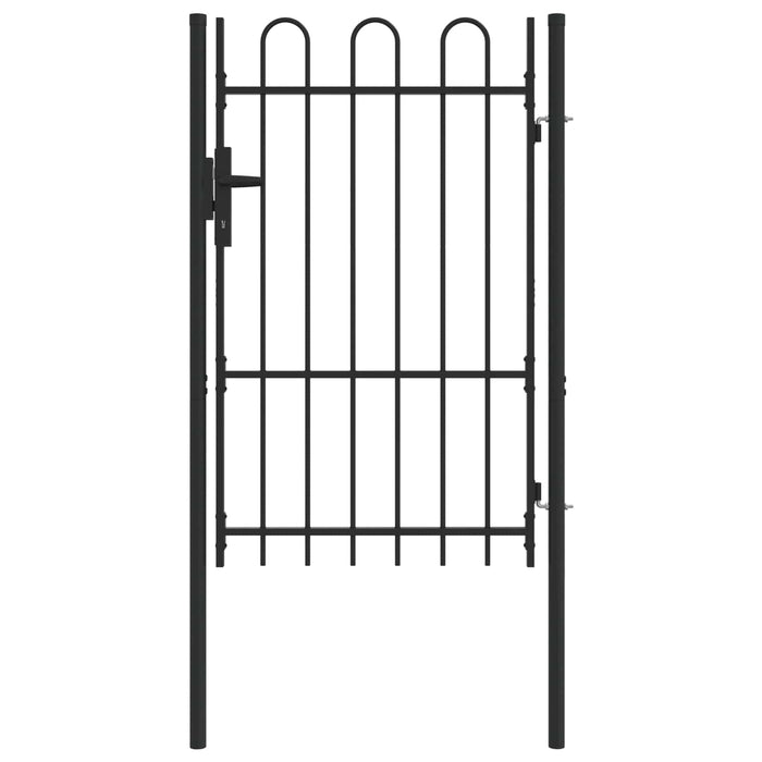 Poartă de gard BOXTEL 103 x 200 cm Oțel vopsit electrostatic WALTI