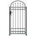 Stâlp de gard. cu blocare Gri 200 x 88 x 14 cm Oțel - WALTI WALTI