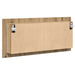 Cameră de Oglindă LED cu raft stejar artizanal 100 x 12 x 45 cm - WALTI WALTI