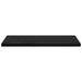 Raft pentru cărți 4 pcs Negru 40 x 20 x 1.5 cm Lemn compozit - WALTI WALTI
