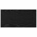 Raft pentru cărți 4 pcs Negru 40 x 20 x 1.5 cm Lemn compozit - WALTI WALTI