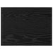 Raft pentru cărți 4 pcs Negru 40 x 30 x 1.5 cm Lemn compozit - WALTI WALTI
