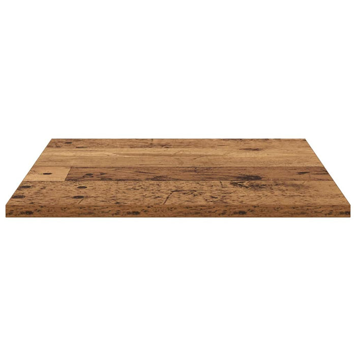 Raft pentru cărți 4 pcs Maro 40 x 40 x 1.5 cm Lemn compozit - WALTI WALTI