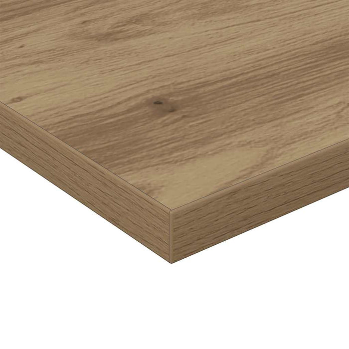 Raft pentru cărți 4 pcs Maro 40 x 40 x 1.5 cm Lemn compozit - WALTI WALTI