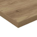 Raft pentru cărți 4 pcs Maro 40 x 40 x 1.5 cm Lemn compozit - WALTI WALTI