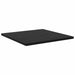 Raft pentru cărți 4 pcs Negru 40 x 40 x 1.5 cm Lemn compozit - WALTI WALTI