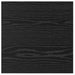 Raft pentru cărți 4 pcs Negru 40 x 40 x 1.5 cm Lemn compozit - WALTI WALTI
