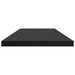 Raft pentru cărți 4 pcs Negru 60 x 20 x 1.5 cm Lemn compozit - WALTI WALTI