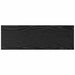 Raft pentru cărți 4 pcs Negru 60 x 20 x 1.5 cm Lemn compozit - WALTI WALTI