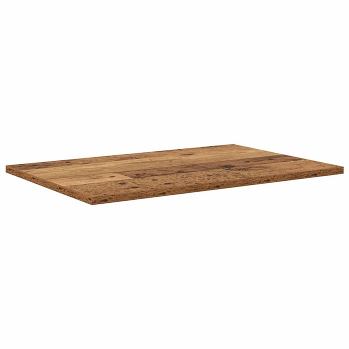 Raft pentru cărți 4 pcs Maro 60 x 40 x 1.5 cm Lemn compozit - WALTI WALTI