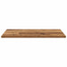 Raft pentru cărți 4 pcs Maro 60 x 40 x 1.5 cm Lemn compozit - WALTI WALTI