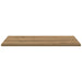 Raft pentru cărți 4 pcs Maro 60 x 40 x 1.5 cm Lemn compozit - WALTI WALTI